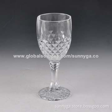 Wine Glass Cup, 195mL Capacity, 165mm Height